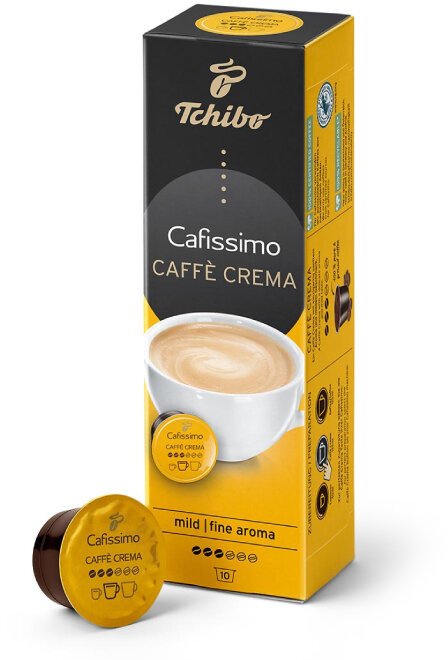 Tchibo Kapsułki Cafissimo Caffè Crema Mild Aroma 10 szt.