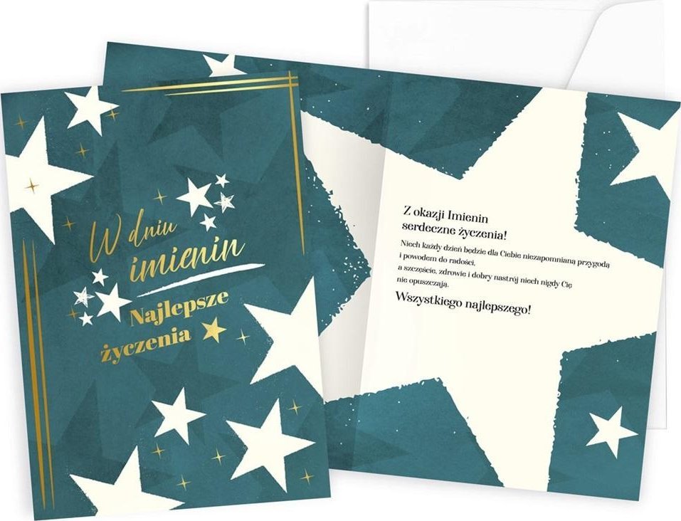 KUKARTKA Karnet B6 PR Imieniny