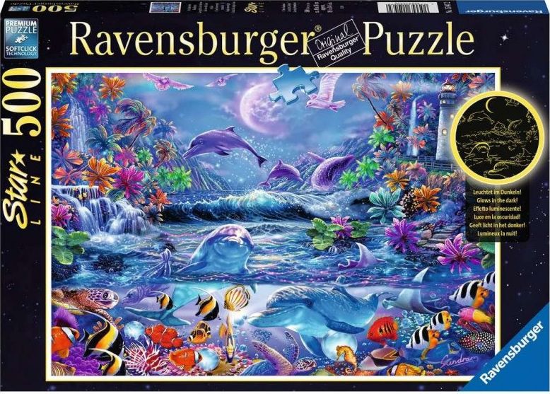 Ravensburger Puzzle 500 elementów Magiczny świat
