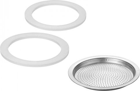 Westmark 2 silikonowe pierścienie uszczelniające i 1 płyta filtracyjna do ekspresu do kawy