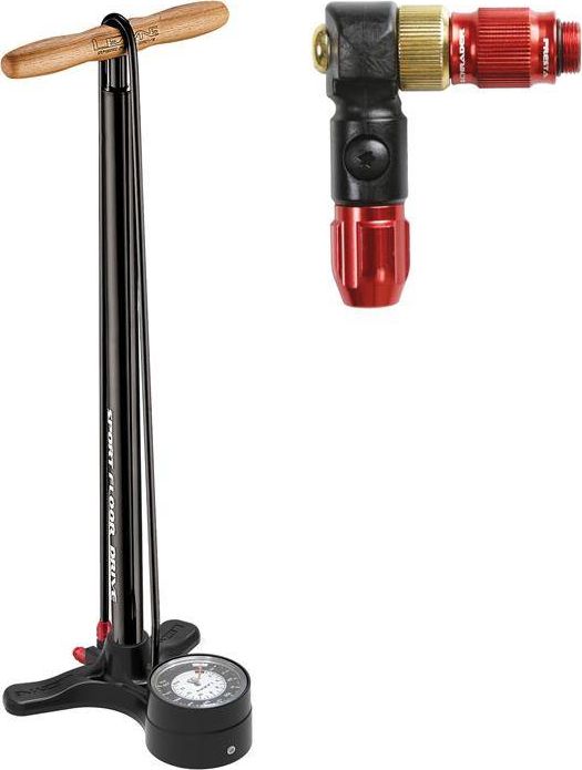 Lezyne Pompka podłogowa LEZYNE SPORT FLOOR DRIVE 3.5 ABS-1 PRO CHUCK 220psi czarna (NEW)