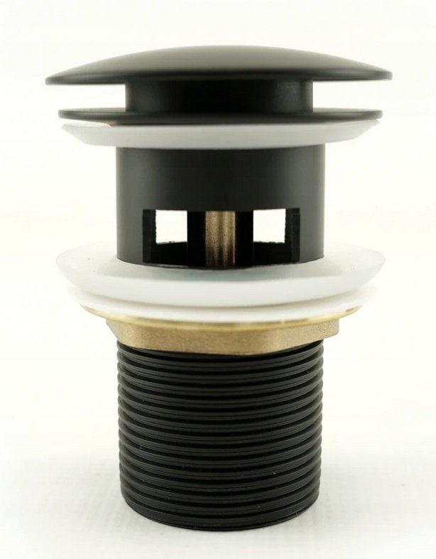 Caldo W001-BBL korek klik-klak czarny, uniwersalny, duży grzybek