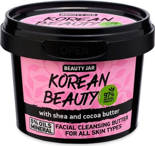 Beauty Jar Oczyszczające masło do twarzy z masłem shea Beauty Jar Facial Cleansing Butter Korean Beauty
