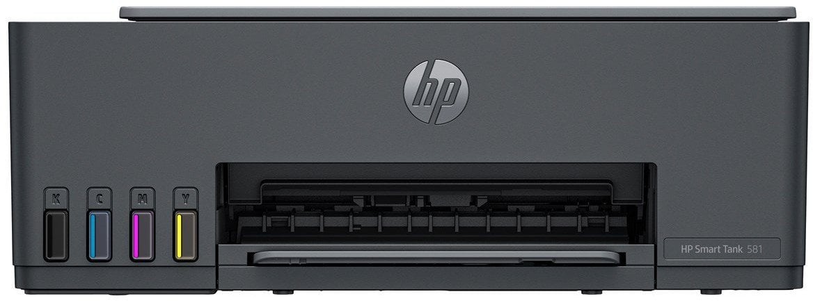 Urządzenie wielofunkcyjne HP Smart Tank 581 Bezprzewodowe All-in-One W kolorze Drukarka, Kopiarka, skaner