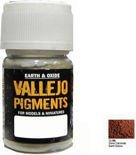 Vallejo Pigment Burnt Siena 73106