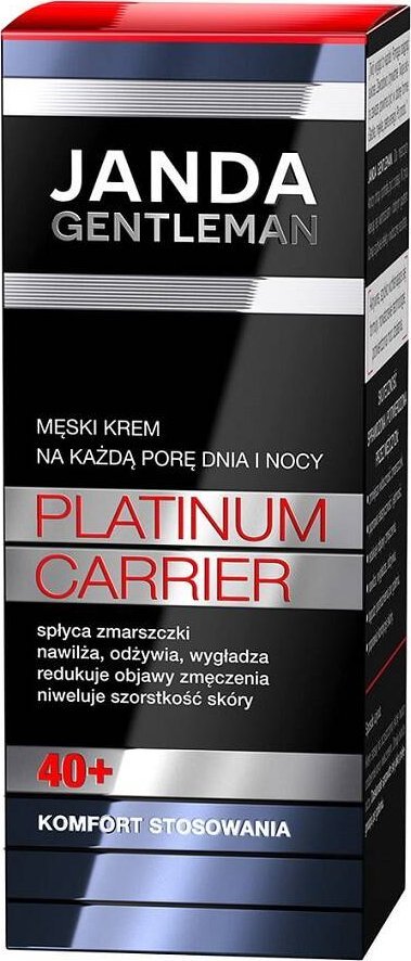Janda Gentelman Platinum Carrier Męski krem na każdą porę dnia i nocy 40+ 50ml