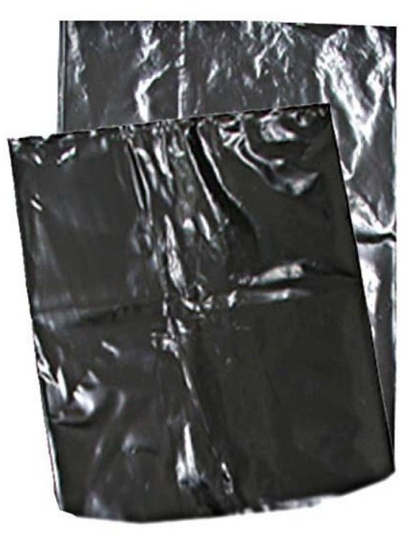 POLYETHYLENE BAG 120X75CM BLACK 100MC