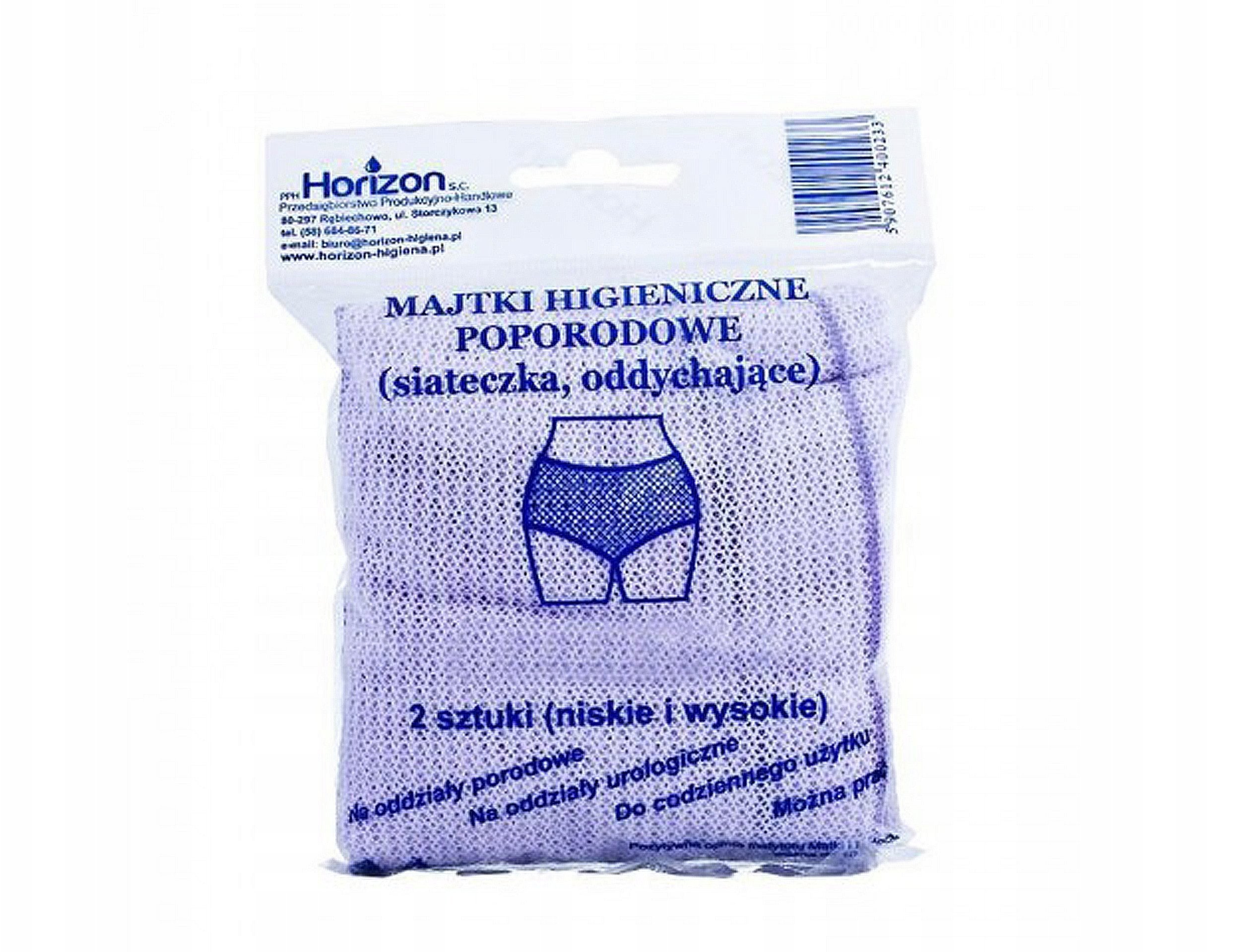 HORIZON-MAJTKI POPORODOWE SIATKA 44-46 A 2 SZT