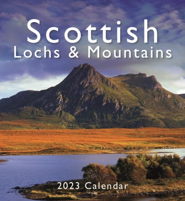 Scottish Lochs & Mountains Mini Easel Desk Calendar 2023