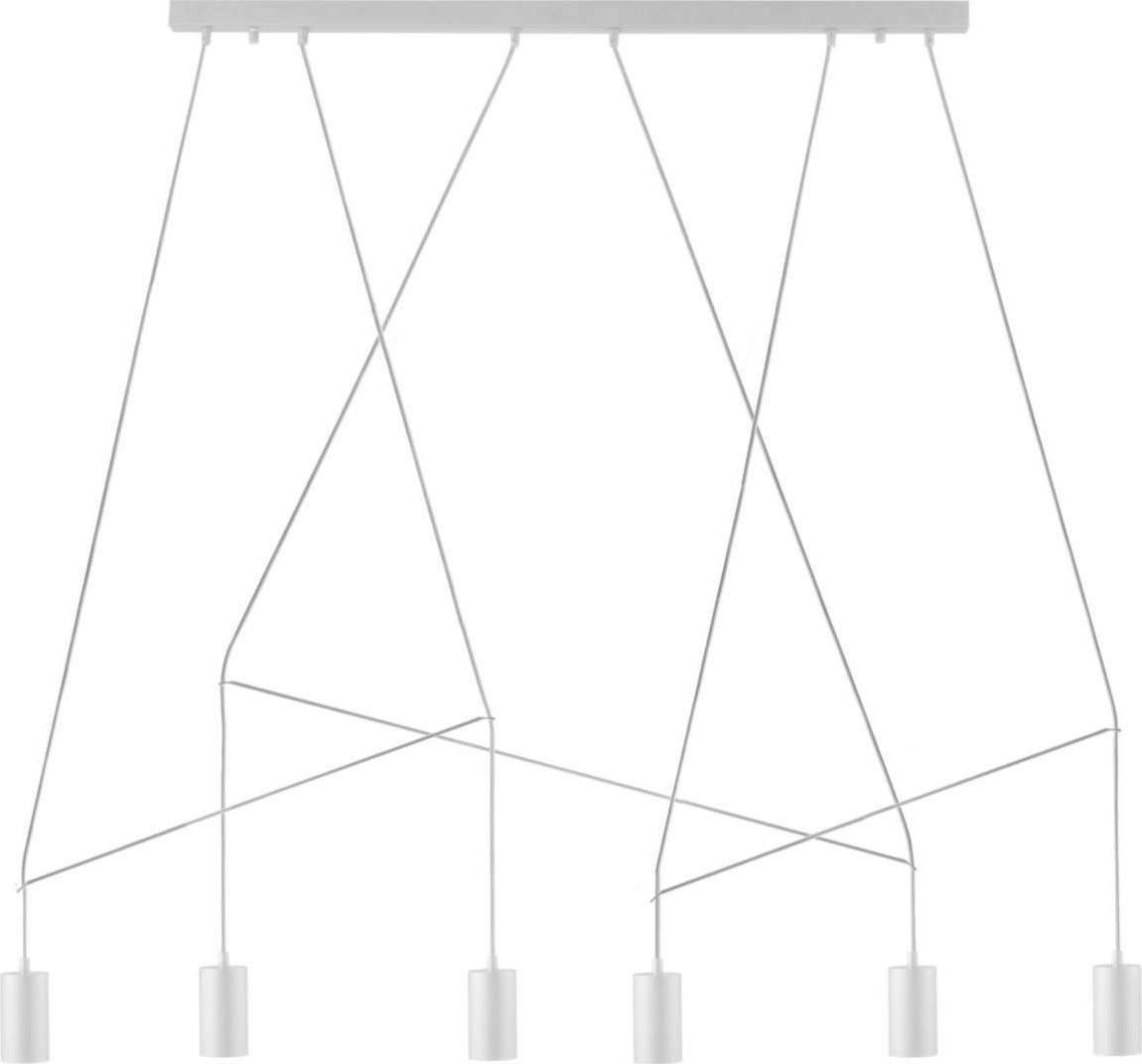 Lampa wisząca Nowodvorski Listwa Nowodvorski Imbria 9674 lampa sufitowa 6x35W GU10 biała