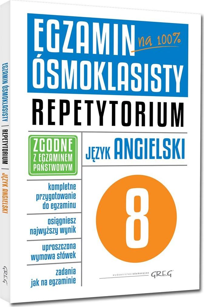 JĘZYK ANGIELSKI EGZAMIN ÓSMOKLASISTY REPETYTORIUM