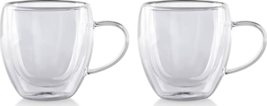 Lumarko Zestaw filiżanek 2szt. 250ml (przezroczysty)