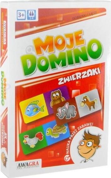 Artyk Układanka. Domino zwierzaki