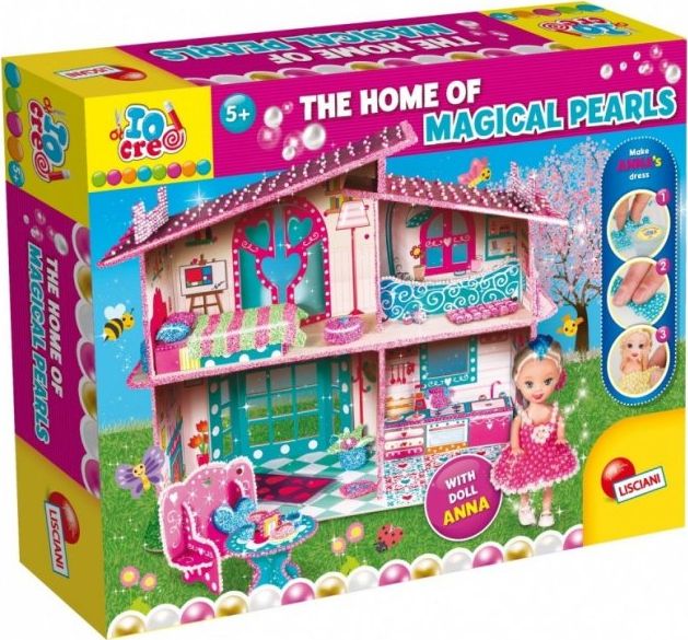 Lisciani Zestaw kreatywny Io Creo Dom z magicznych perełek-304-73559
