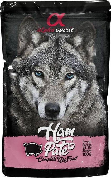 Alpha Spirit Alpha Spirit - mokra karma dla psa, wieprzowina, saszetka 100 g