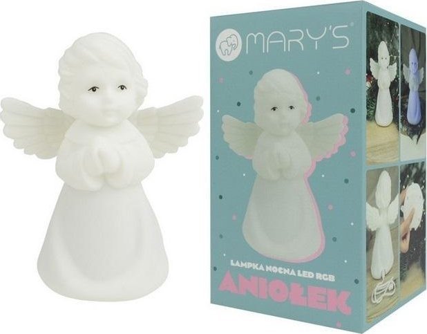 Lampka nocna LED RGB aniołek
