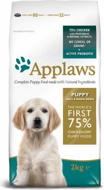 Applaws PIES SUCHY 2kg PUPPY SMALL MEDIUM