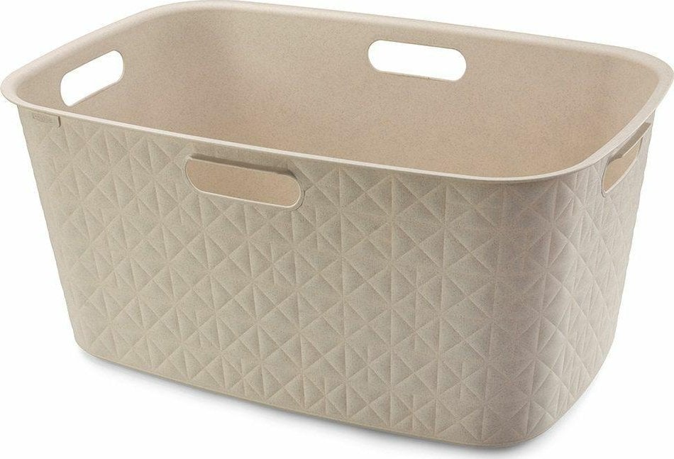 Curver CURVER KOSZ DO MAGLA KREMOWY SOFTEX 45L