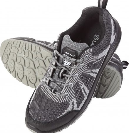 Lahti Pro półbuty z dzianiny 3d szaro-czarne, S1 SRC, "44" (L3042144)