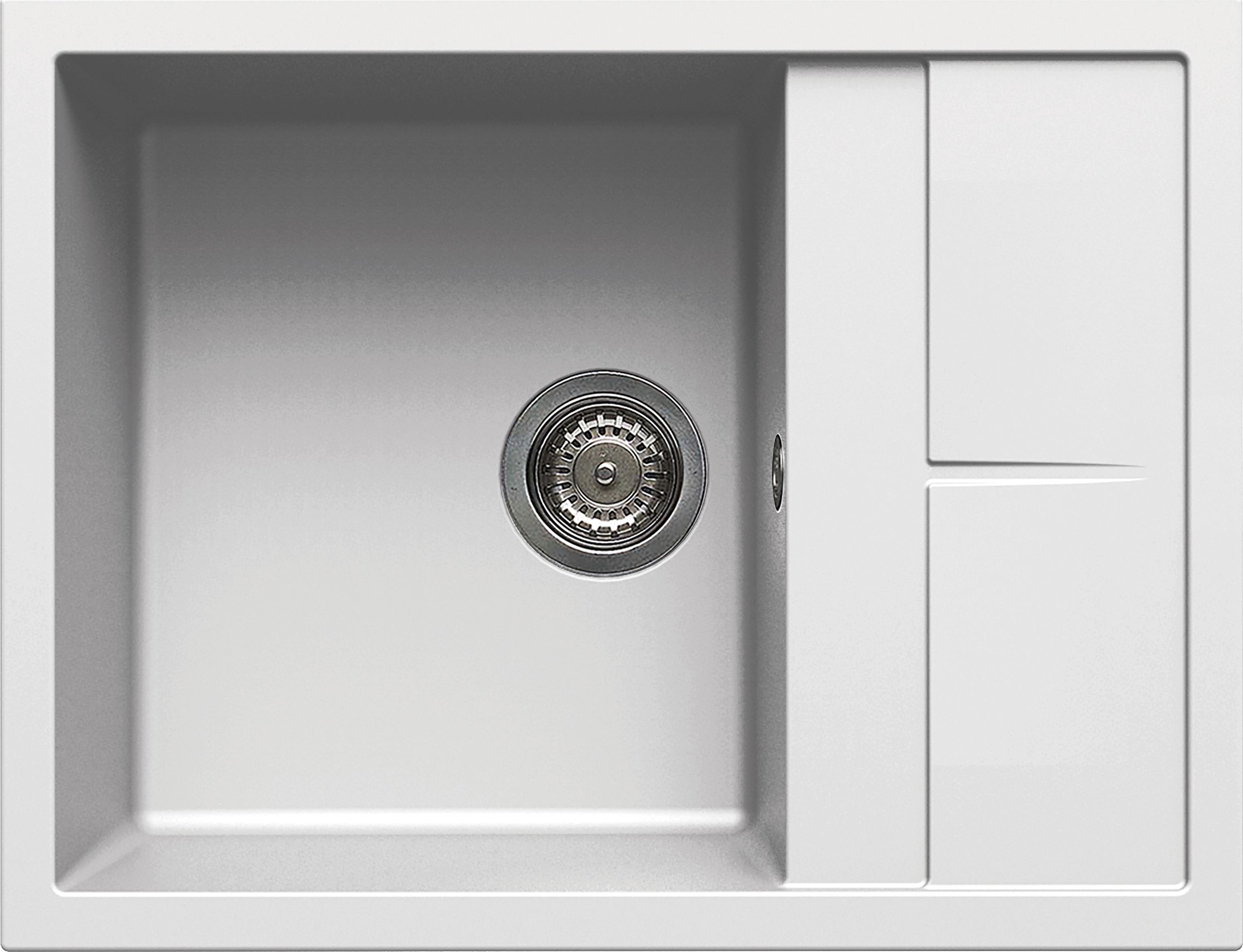 Zlewozmywak Elleci UNICO 125 G68 Bianco