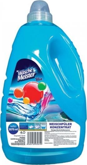 Płyn do płukania Waschemeister Płyn do płukania WäscheMeister Blue 3070 ml uniwersalny