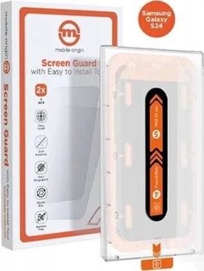 MOBILE ORIGIN Mobile Origin Screen Guard easy applicator, 2 pack - Samsung Galaxy S24