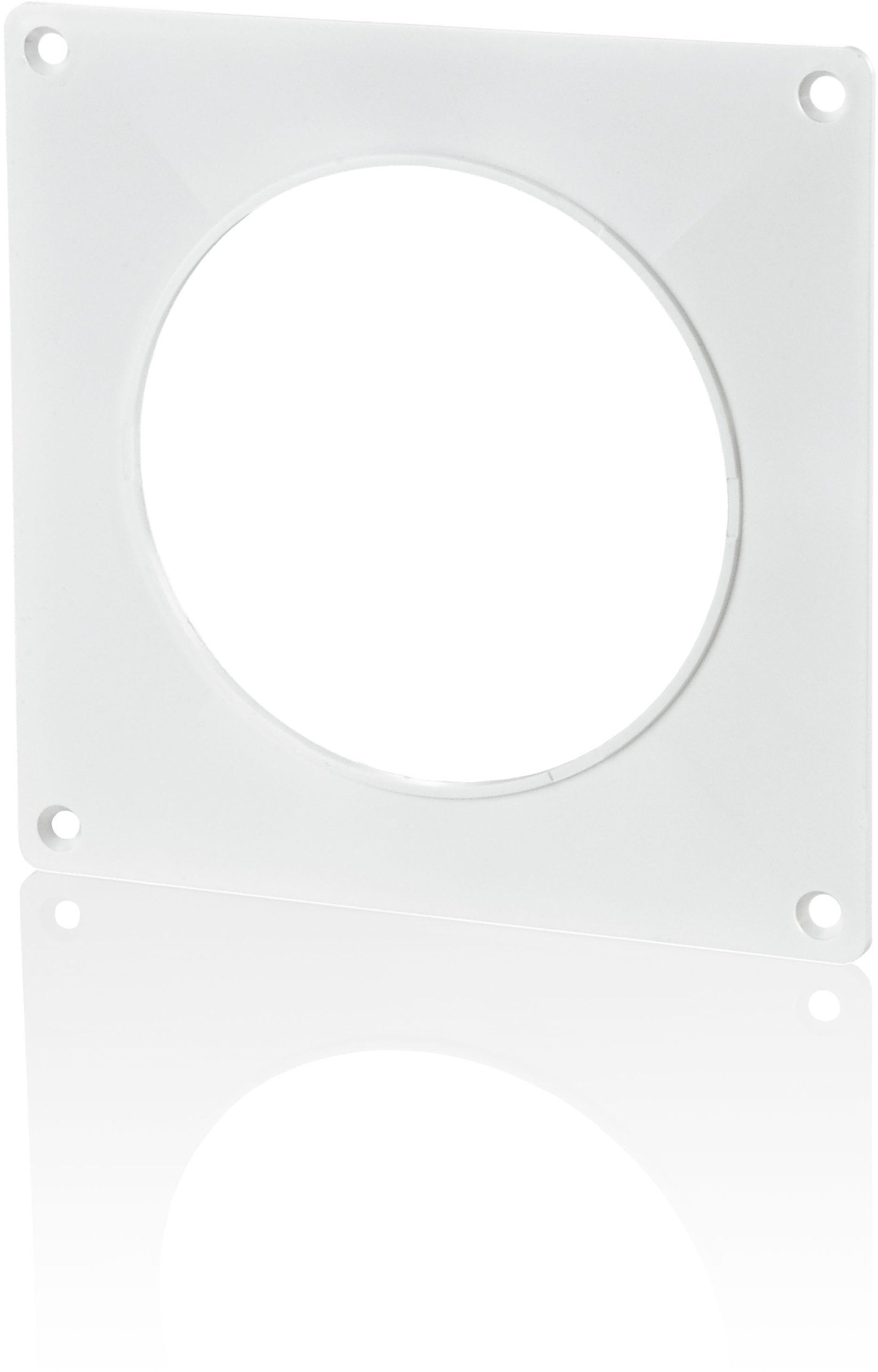 Kołnierz przyścienny kanału okrągłego fi 150mm biały KO150-K