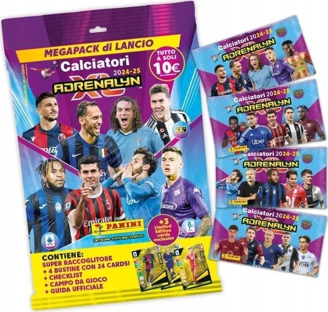 Panini PANINI CALCIATORI LIGA WŁOSKA 2025 MEGAZESTAW STARTOWY