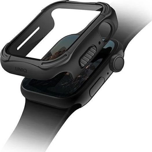 Uniq UNIQ etui Torres Apple Watch Series 4/5/6/SE 44mm. czarny/midnight black