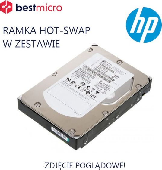 HP HP Dysk HDD SAS 3PAR 2.5" 3PAR 7.2K RPM dla Storeserv 8000 - 814668-001 - Refabrykowany
