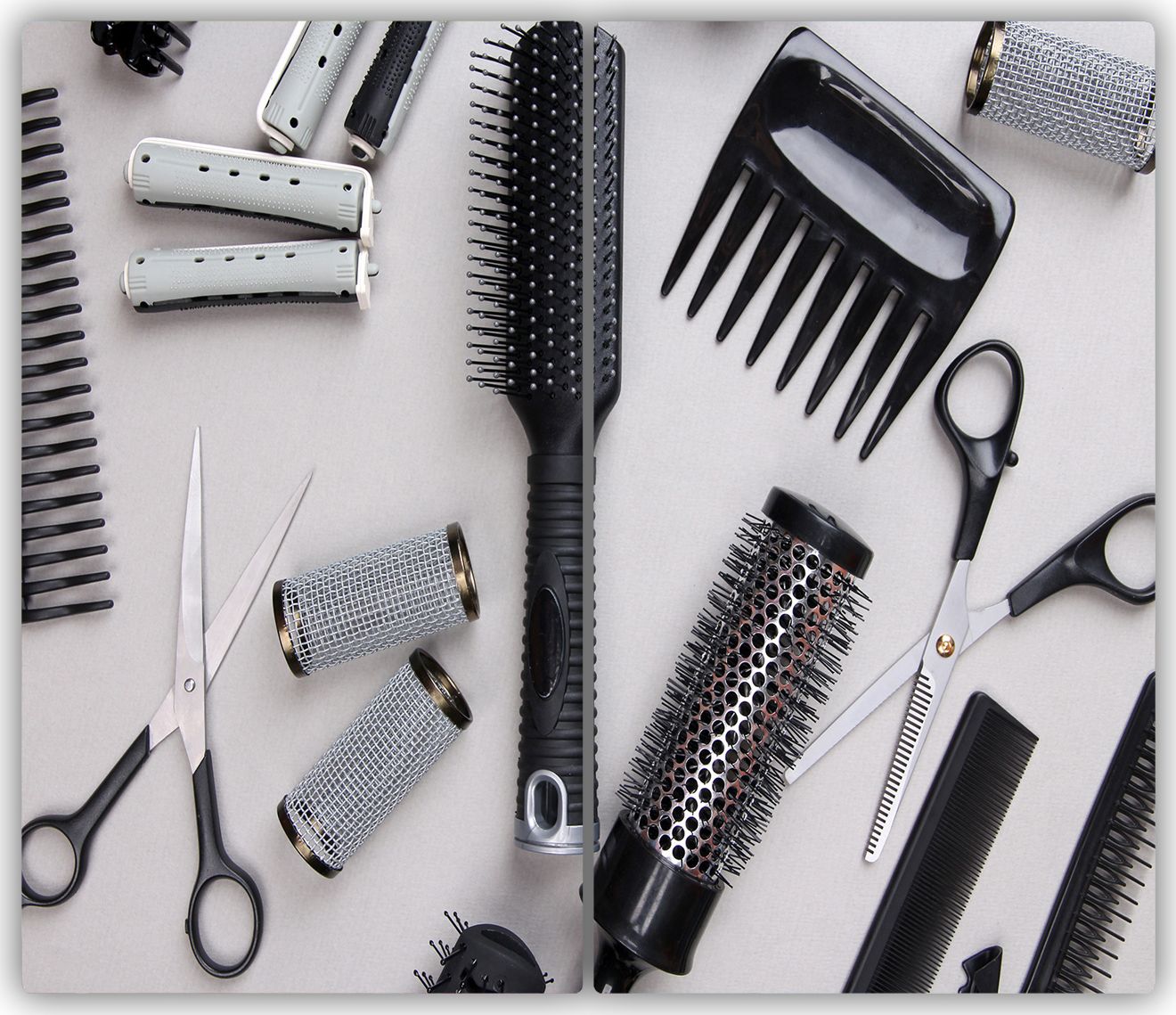 Deska do krojenia Tulup szklana Przybory fryzjera 1 52x30cm 2szt.