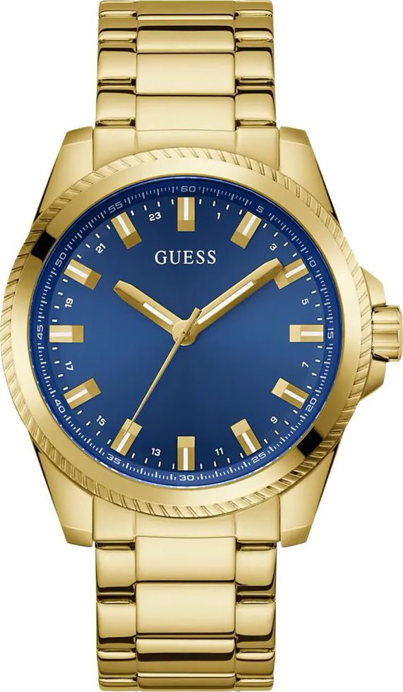 Zegarek Guess Zegarek męski Guess GW0718G2 złoty