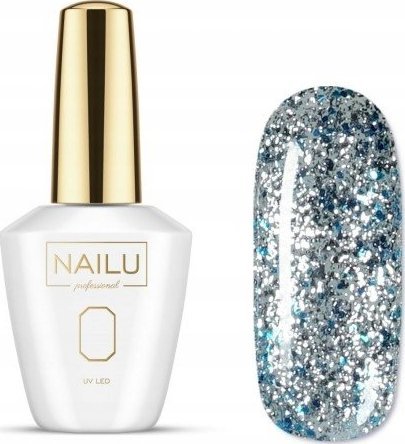 Nailu Lakier hybrydowy Nailu #004 Icy - 8ml