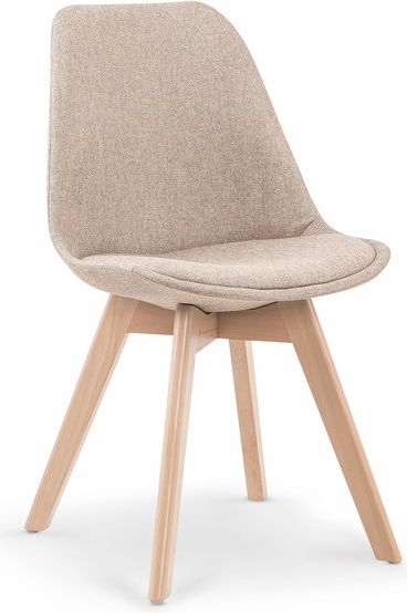 Halmar K303 krzesło beżowy / buk