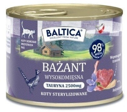 BALTICA SMAKI REGIONÓW Kot dorosły Bażant 185g 185g