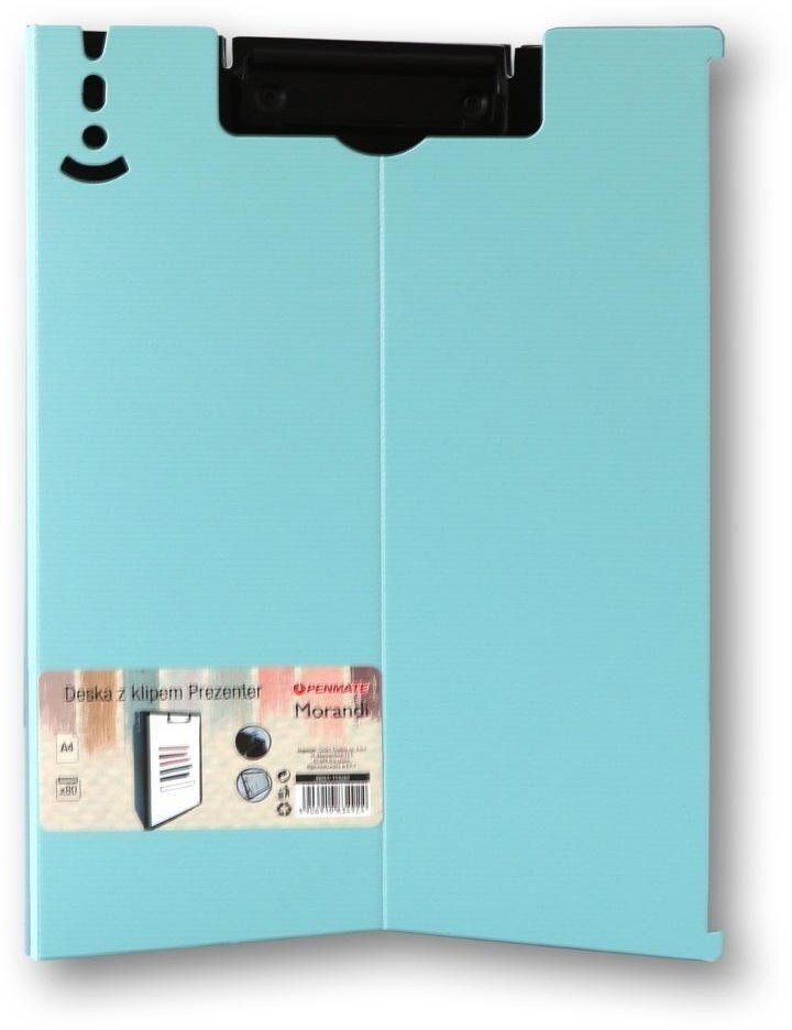 Penmate Deska z klipem A4 Prezenter niebieskozielony PENMATE