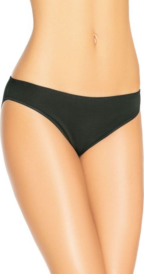 Teyli Majtki bambusowe damskie Nathalie czarne Czarny XS