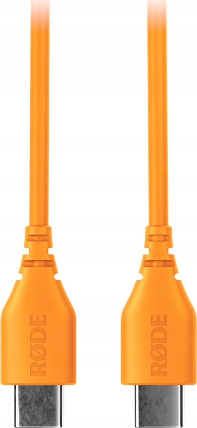 Kabel USB Rode USB-C - USB-C 0.3 m Pomarańczowy (85189000)
