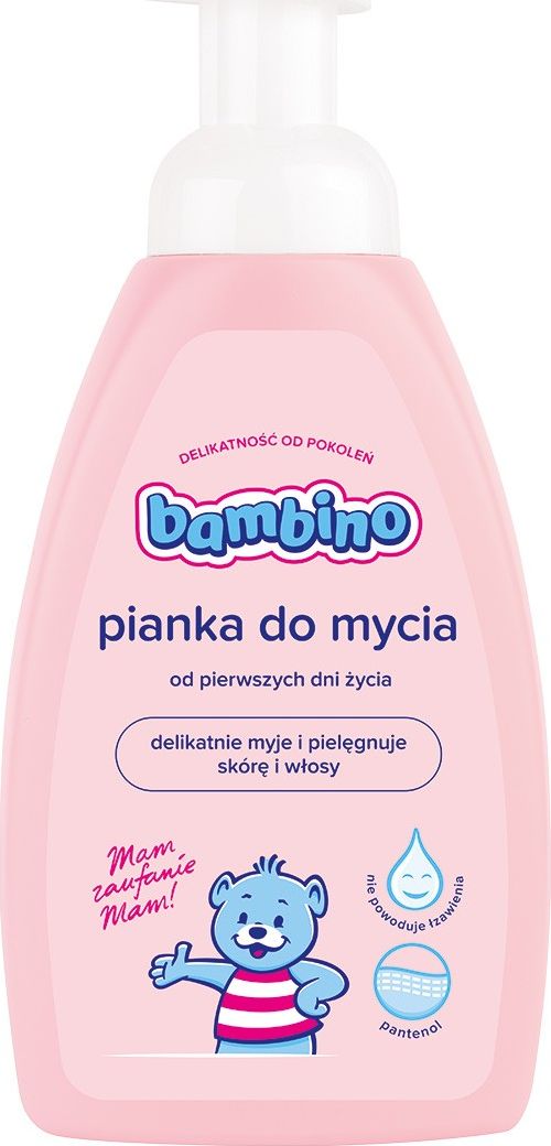 Bambino Pianka do mycia dla dzieci i niemowląt 500ml