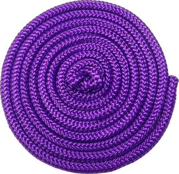 Skakanka sportowa CorbySport Skakanka gimnastyczna - 3 m, fioletowa