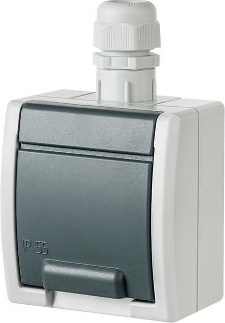 Elektro-Plast AQUANT Gniazdo 2P+Z IP65 (1241-65)