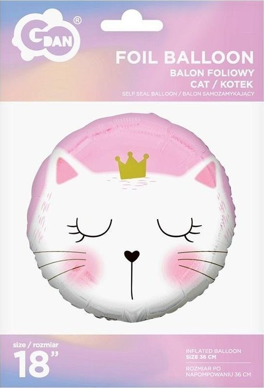 GoDan Balon foliowy Kotek 45cm