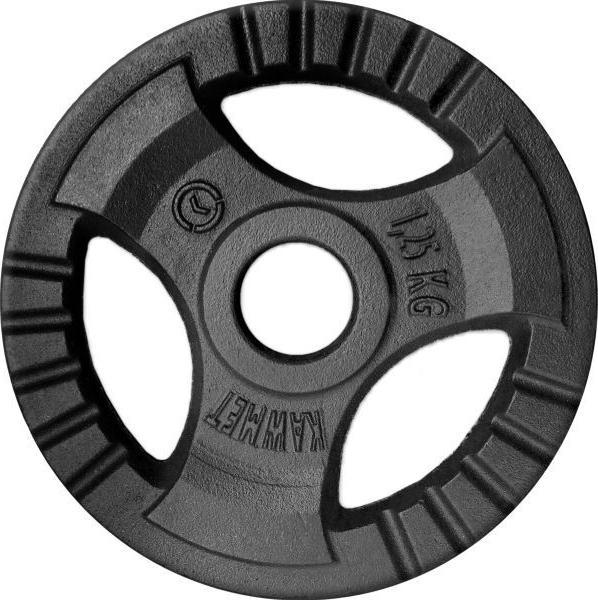 Kawmet Obciążenie żeliwne do sztangi grafitowe (28,5 mm) 1,25 kg