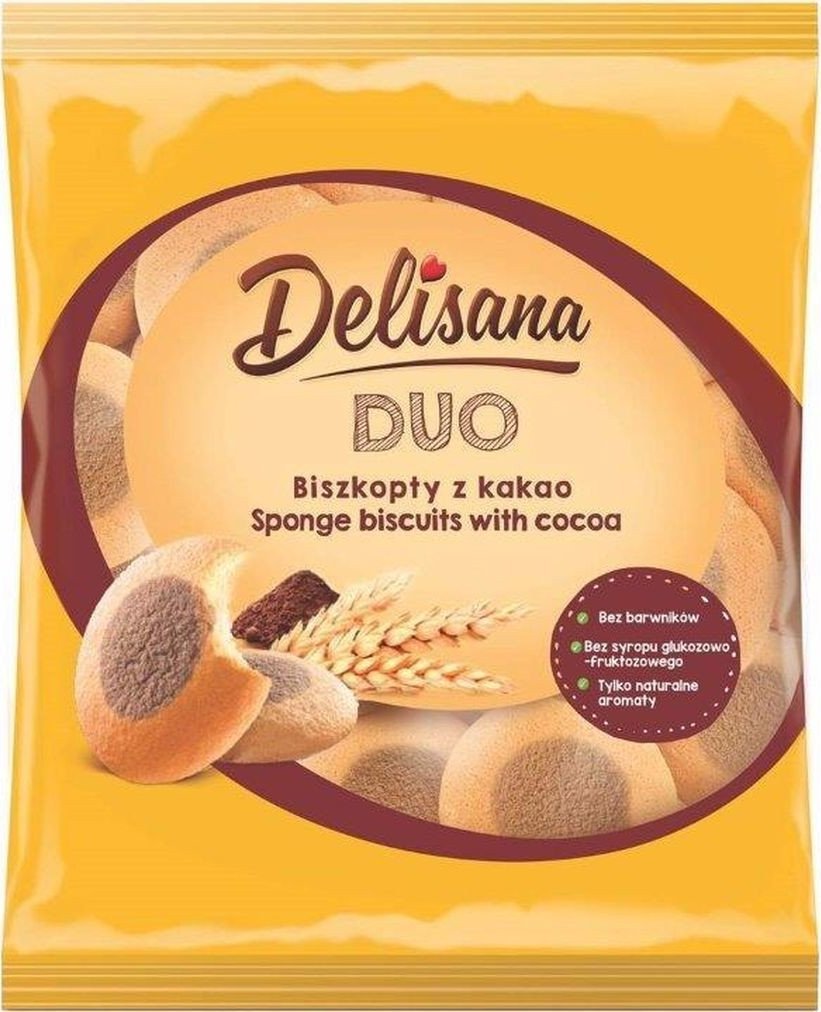 Delisana Delisana Biszkopty Duo 230g