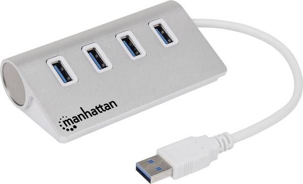 HUB USB Manhattan 4x USB-A 3.0 (163767)