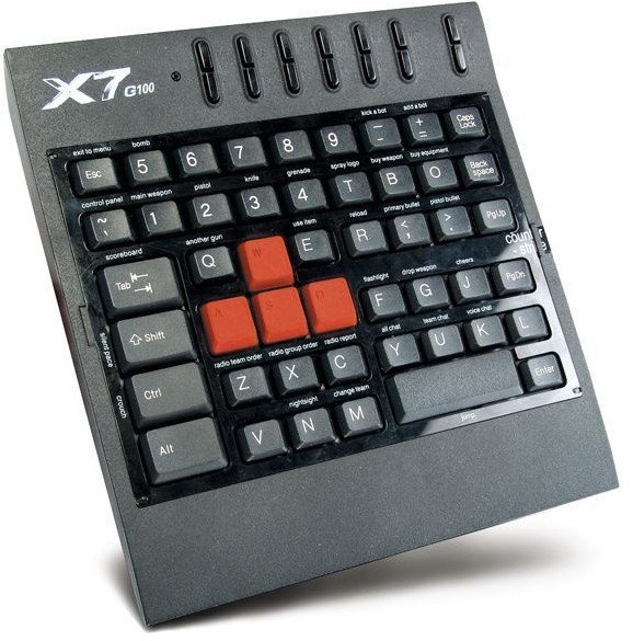 Klawiatura A4Tech G100 (A4TKLA09634)