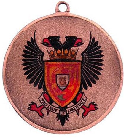 Victoria Sport Medal stalowy z nadrukiem kolorowym LuxorJet