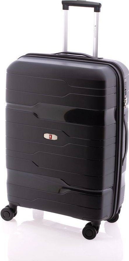 Kemer Średnia walizka 4 R Poszerzana, Zamek