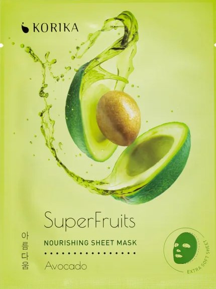 Korika Maseczka Do Twarzy O Działaniu Odżywczym Z Awokado - 25Gr