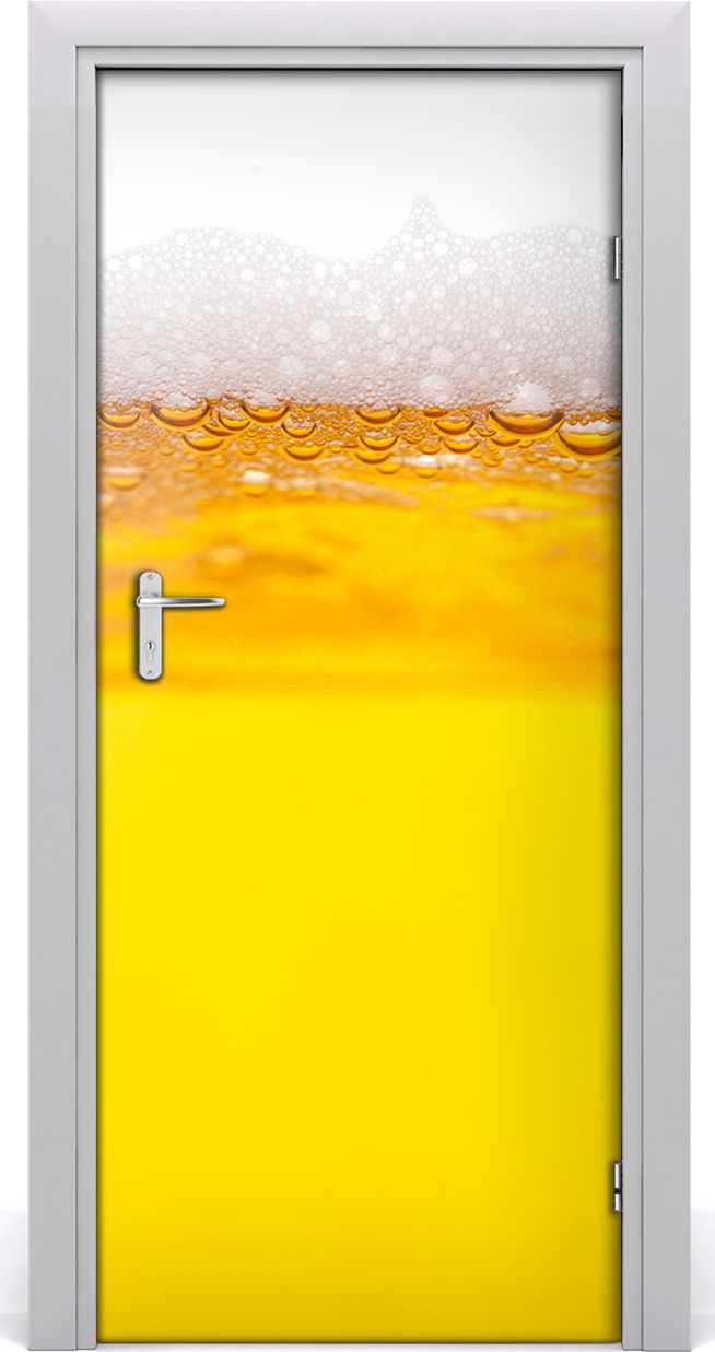 Tulup Fototapeta samoprzylepna na drzwi 85 x 205 cm dom piwo